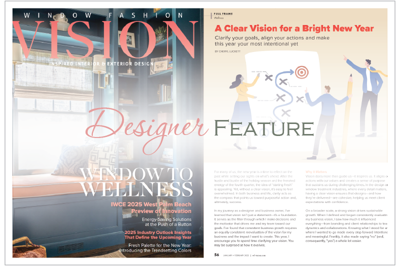 Window Fashion Vision Magazine 2025 FEATURE